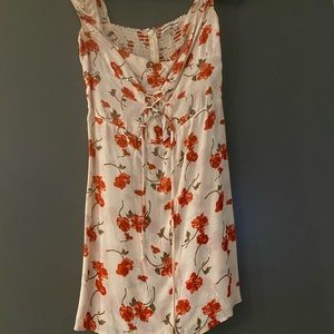 Cherry reformation mini dress